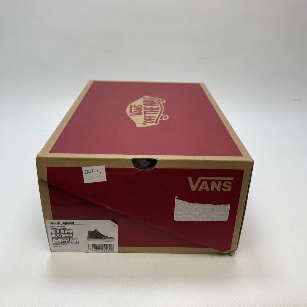 Vans Sk8-Hi Tapered Women’s Sz 8 US Tiger Animal Print AOP Casual Skate Shoes - Picture 12 of 12